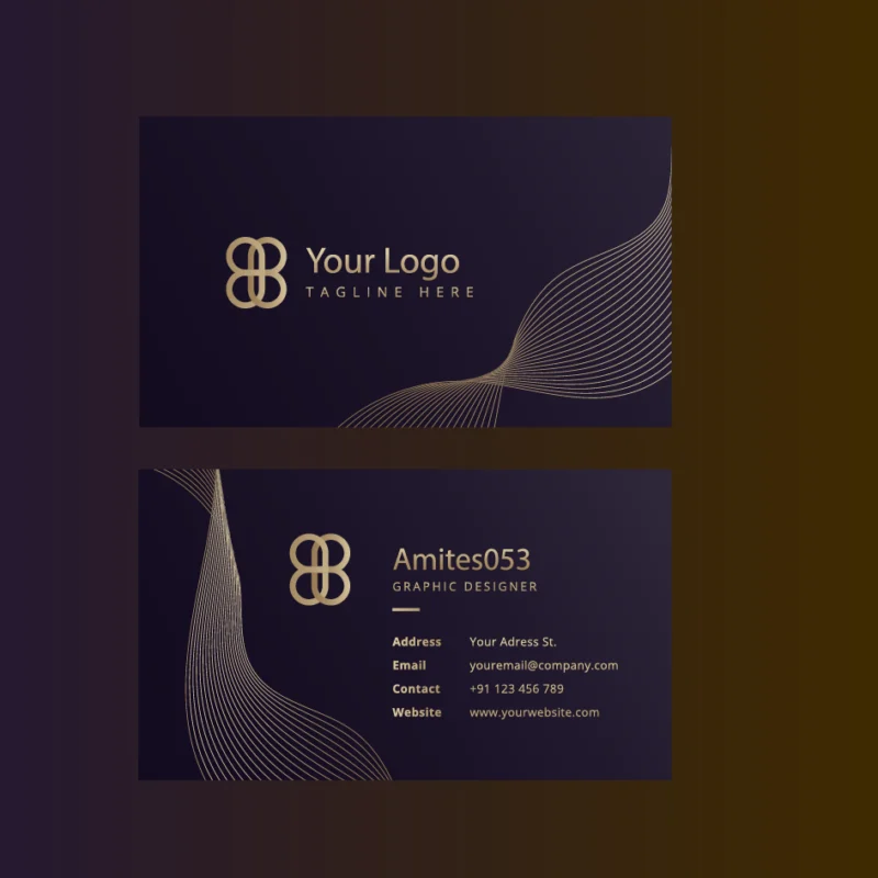 Raised Foil Business Cards - Image 5