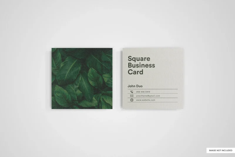 Square Visiting Cards - Image 3