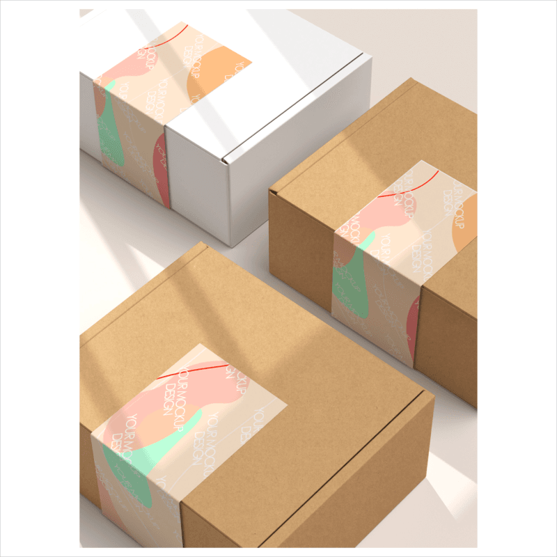 Printed Boxes with Stickers - Image 3