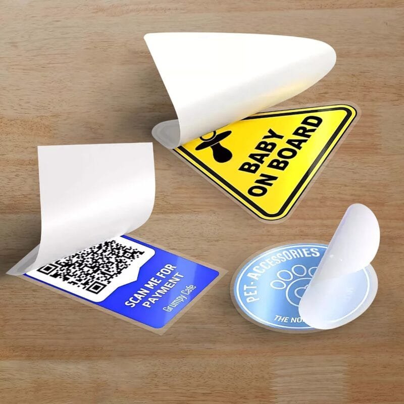 Front Adhesive Stickers - Image 3