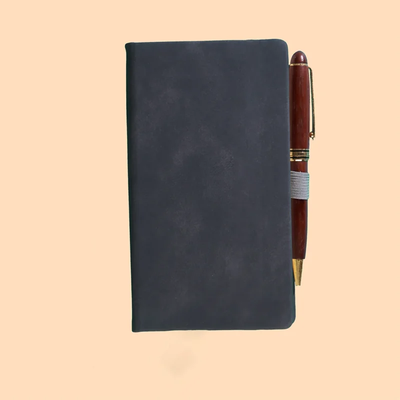 Diary With Pen Holder