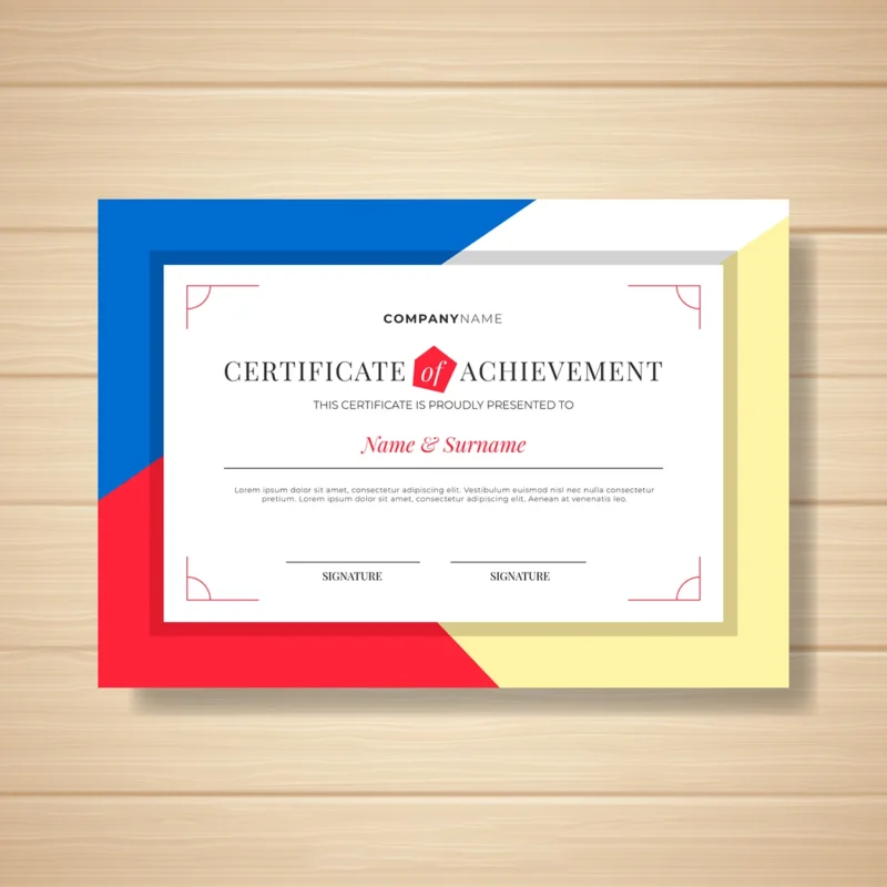 Standard Paper Certificates - Image 2