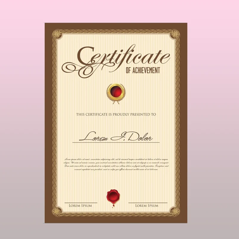 Standard Paper Certificates - Image 3