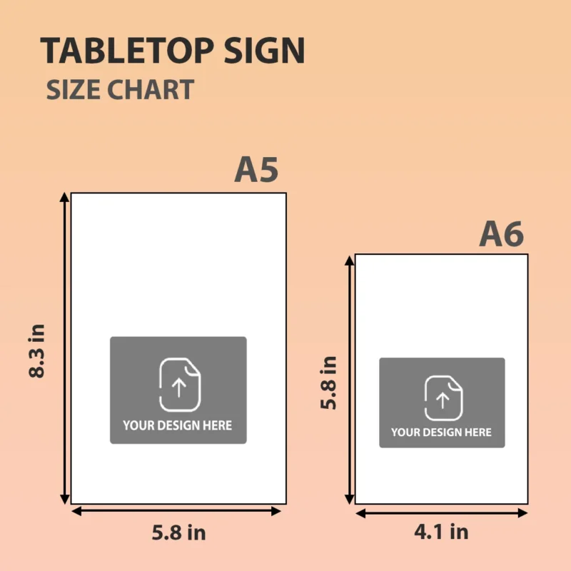 Tabletop Signs - Image 5