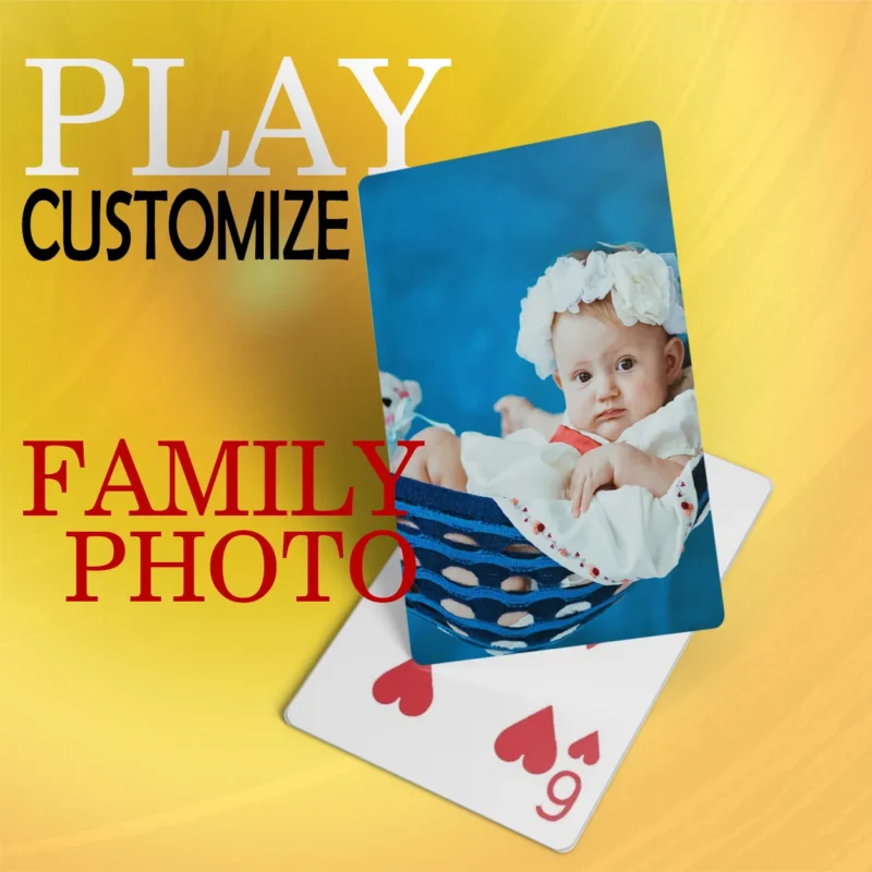 Personalized Photo Playing Card