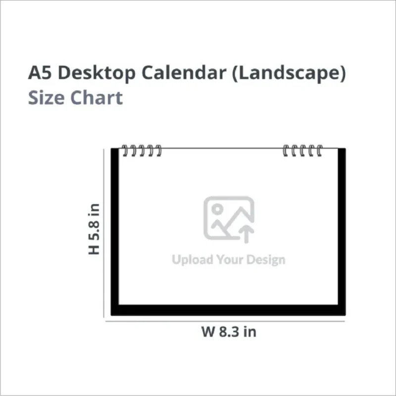 A5 Desktop Calendars(Landscape) - Image 2