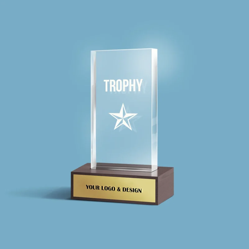 Champion Acrylic Trophy