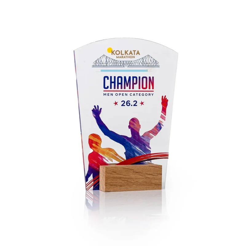 Champion Acrylic Trophy - Image 4