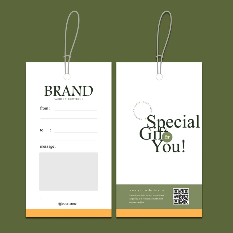 Custom Printed Hang Tags