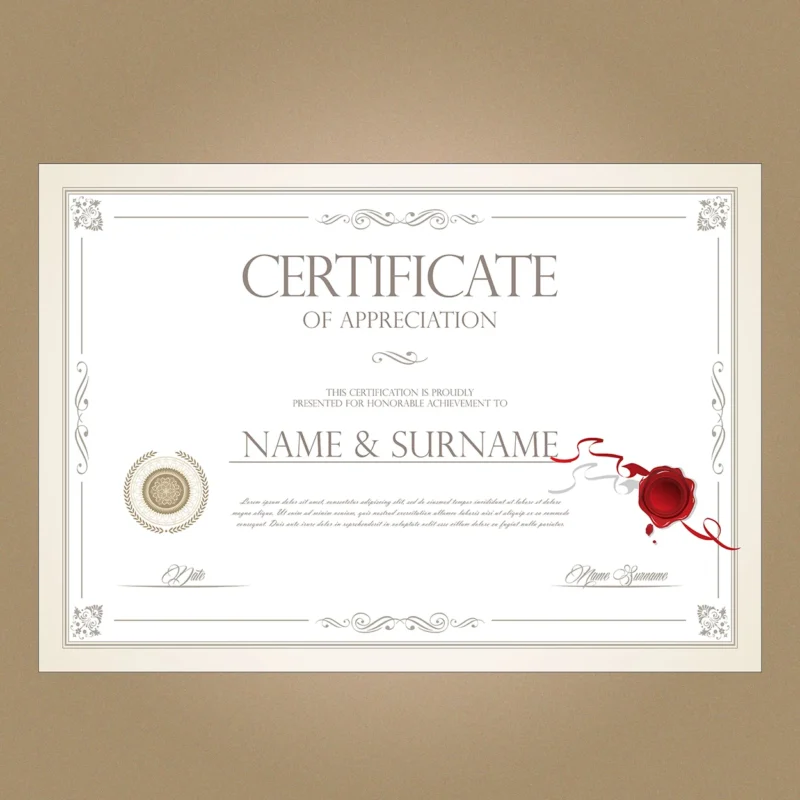 Frameless Certificate Frame - Image 2