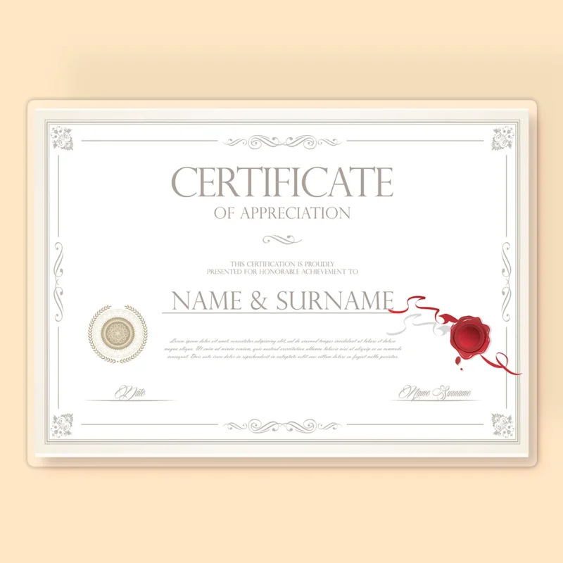 Frameless Certificate Frame - Image 3