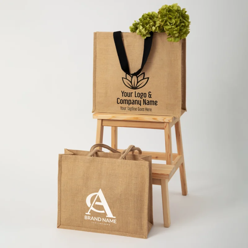 Personalized Jute Bags - Image 2