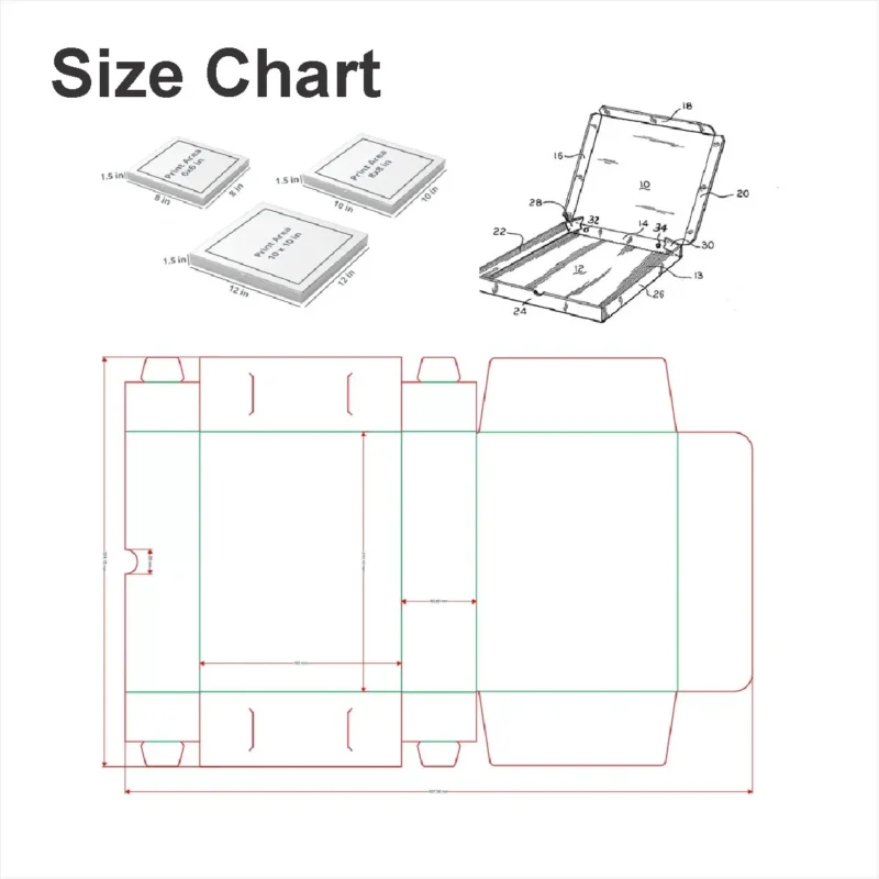 Large Pizza Box - Image 4