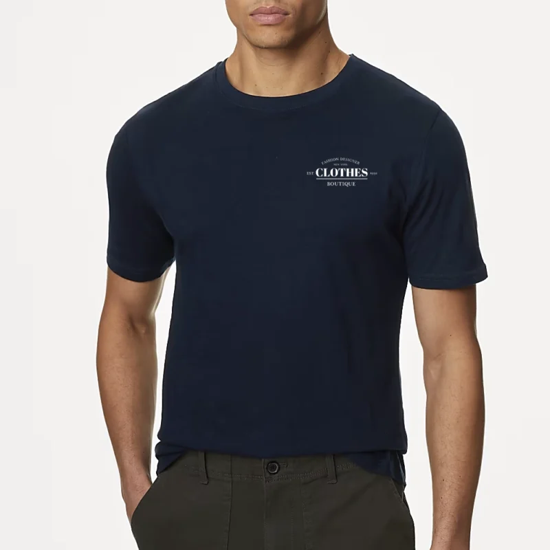 M and S Round Neck T-shirts - Image 2
