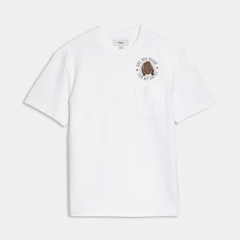 M and S Round Neck T-shirts - Image 5