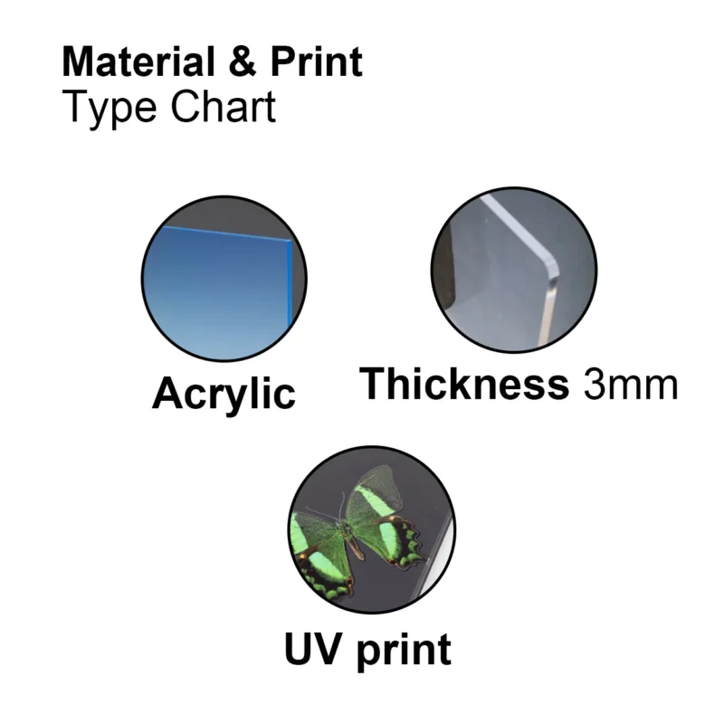 Standard Acrylic Name Plates - Image 6