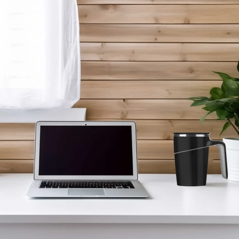 Svelte Spill Free Mug -Black - Image 2