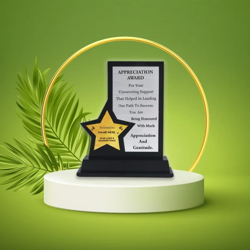 Wooden Award Memento