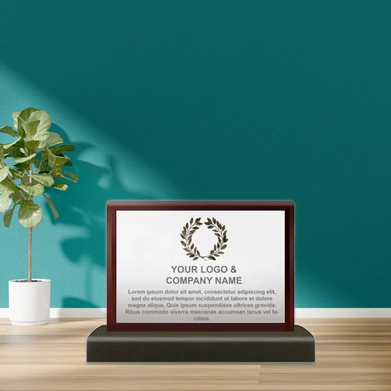 Wooden Plaque Award - Image 2